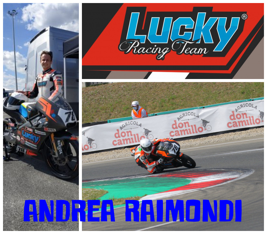 Sabato 12 giugno test per il Lucky Racing Team con il pilota Andrea Raimondi.